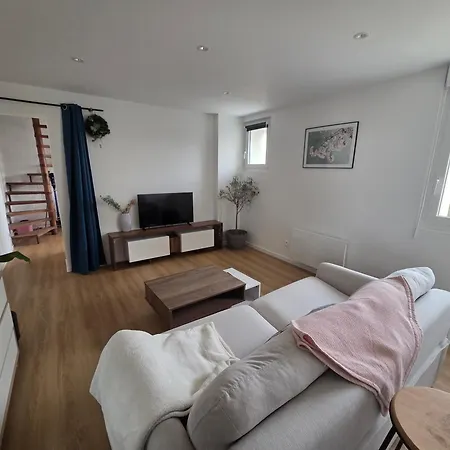 Prázdninový dům Kity House Maison Individuelle Avec Jardin